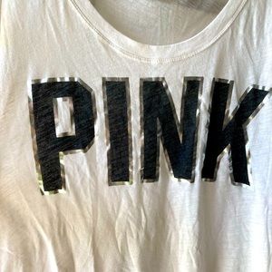 Victoria’s Secret PINK White Tee Shirt